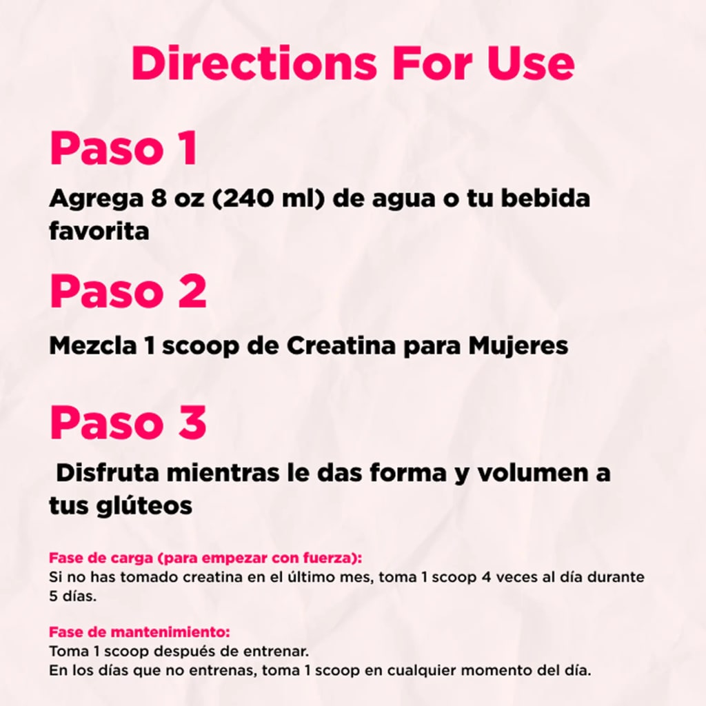 Old School Labs Creatina para Mujeres