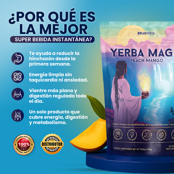 YERBA MAGIC: Pie pes y obtén más energía